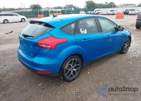 2017 Ford Focus Sel из США, поврежденный, VIN 1FADP3M28HL230962